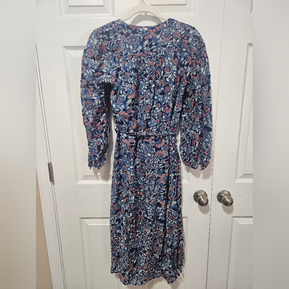 Velvet Graham & Spencer Anthropologie Floral Dress M - Picture 5 of 6